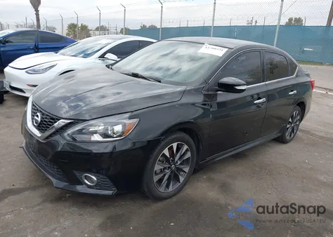 2018 Nissan Sentra Sr z USA, uszkodzony, nr VIN 3N1AB7APXJY313165
